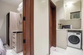 Elite One-Bedroom Apt AlRimal-4 - Private kitchen
