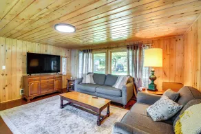 Lakefront Minnesota Escape w/ Fire Pit & Boat Dock - Interior