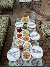 Riad Zahrat Fes - Restaurant
