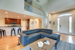 Harkers Island Vacation Rental with Pool Table! - Innvendig