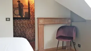 Appartement Héloïse, le charme du Vieux-Lille - Værelse