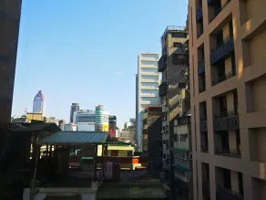 Cho Hotel - Ausblick vom Zimmer