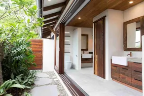 Spice At Oak Absolute Beachfront with Private Pool Near Port Douglas - Salle de bain
