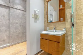 Shalalat Al Ghaba Chalets - Bathroom