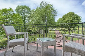 Le Manoir de Sauvegrain - Vue de la chambre