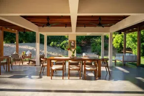 Niketh Villa Komari Arugambay 450m From Light House Surf Point - Restaurant