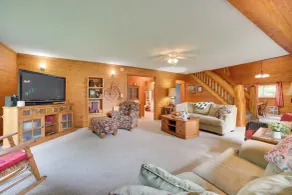 Fall Hikes & Fire Pit: Pet-friendly MI Retreat - Interior