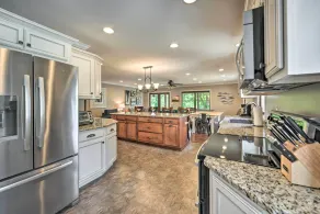 Lakefront 'Rest-Ashored' Home w/ Private Dock! - Interior