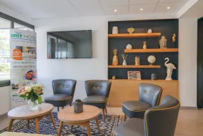 Brit Hotel Reims La Neuvillette - Lobby lounge