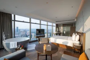 UrCove By Hyatt ShenZhen Futian Port - Ausblick vom Zimmer