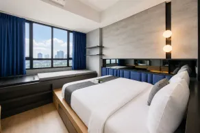 Elegant 1Br At Apartment Collins Boulevard - Værelse