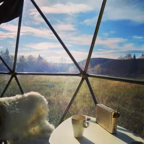 Trysil Glamping - Vista do quarto