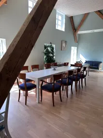 Æblehuset - Sitteområde i lobbyen