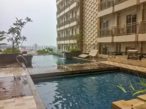 Twin Bed Studio Room at Annora Living Apartment - Pool