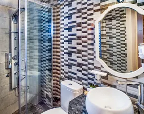 Gioraldi Art Hotel - Bad