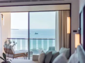 Mondrian Cannes - Vue de la chambre