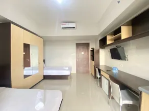 Private And Spacious Studio Room At Skyland City Jatinangor - Zimmer