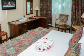 Jacaranda Hotel Nairobi - Ausblick vom Zimmer