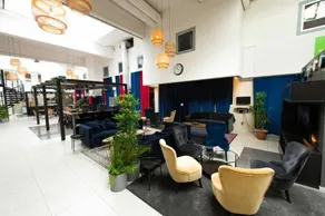 Vandrarhem Kvarntorget - Lobby sitting area