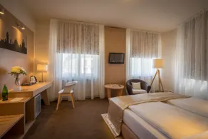 Pytloun Kampa Garden Hotel Prague - Vue de la chambre