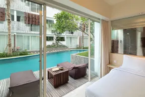 The Akmani Legian - View from room