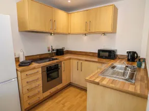 AJY Birmingham City Centre Viva Apartment - Cozinha privada