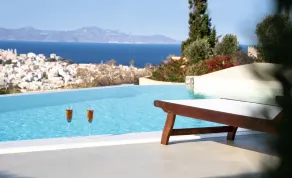 DIPOLIS luxury apartments Syros - Utsikt fra rommet