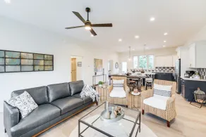 Walk to Lake Erie: Sleek Retreat w/ Screened Patio - Interior