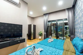 OC Breeze Casa Private Pool Villa With 3 Bedrooms, Near Cha-am Beach - Room