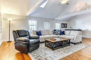 Walk to Main St & Parks: Zionsville Village Home - Interior