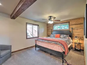 Woodsy Retreat: Modern Mi-Wuk Village Cabin! - Interior