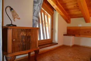 Charming Holiday House in Villeneuve Italia with Garden View - Værelse