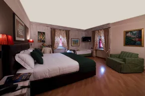 Hotel Alpina - Vue de la chambre