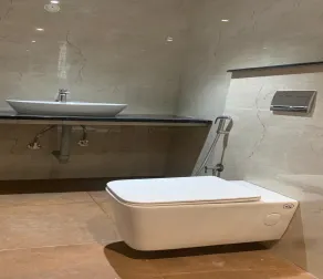 Treebo Aishwarya Grand - 4 km from Promenade Beach - Salle de bain