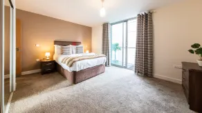 The Spires Serviced Apartments Birmingham - Vista do quarto