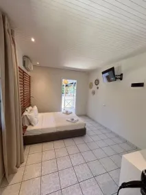 Physis Oikos Beachfront Apartments - Chambre