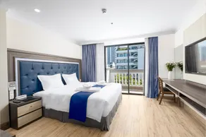 Seven Seas Hotel Nha Trang - Vista do quarto