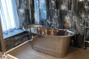 Lewtrenchard Manor - Bathroom