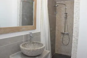 Maison d'Hôtes Les Petites Terres - Badeværelse