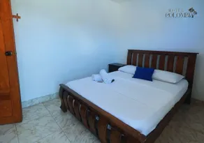 Hotel Colombia a una 1 cuadra de la Playa en Tolú - Chambre