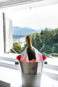 Hotel Schloss Mönchstein - Vue de la chambre