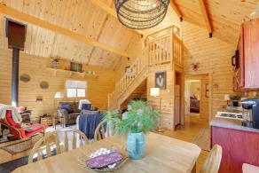 Log Cabin Near Dragon Trail at Hardy Dam! - Interni