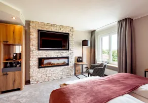 Burghotel Staufeneck - Vista do quarto