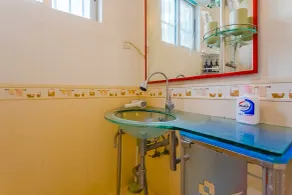 Locals Boutique Apartment Jiuzhou Port.7 - Bagno