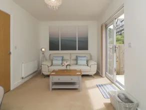 Ocean Retreat - Living area