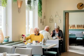 Hotel Dünenschloss mit Private Spa - Restaurante