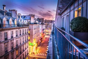 Hotel Opéra Marigny - Ausblick vom Zimmer