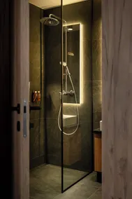 Cyrhla Apartamenty - sauna, playroom, free parking & wifi - Badezimmer