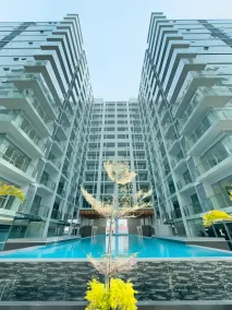 Cozy Family Studio with City View near City of Dreams Casino, Airport, Solaire, Okada, Ayala Malls and MOA - Pool