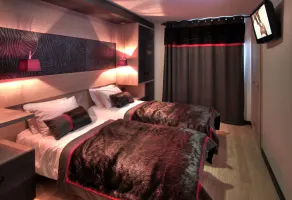 Appartement avec sauna - Chambre